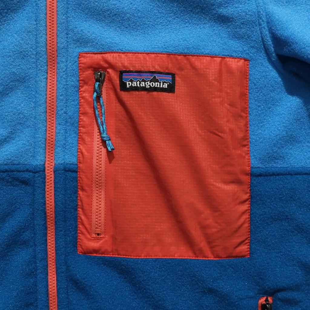 Patagonia 26210 Microdini Fleece Hoody Microdini Hoody Full Zip Outerwear Regular Fit Fleece Endless Blue Men's Men's (S, (ENLB))