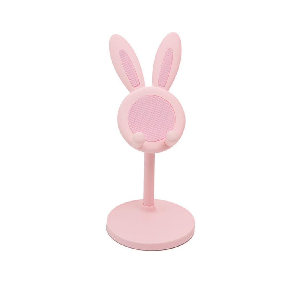 

Подставка для сотового телефона с регулируемым углом и высотой, подставка для телефона в виде кролика для стола, милый держатель для телефона в виде кролика для стола, универсальная подставка для мобильного телефона