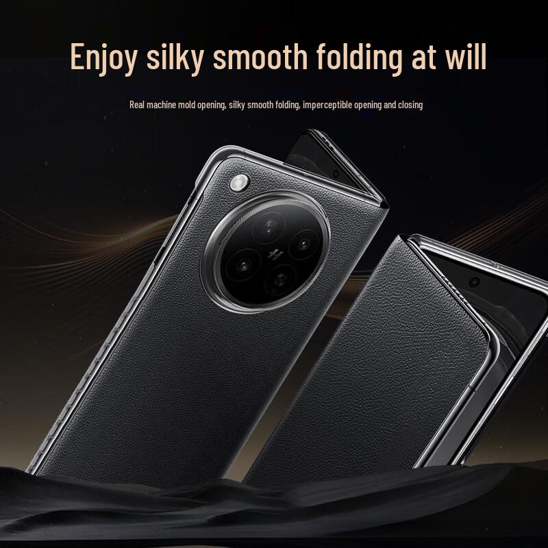 KOOLIFE Originální kožené výklopné pouzdro pro OPPO Find N6