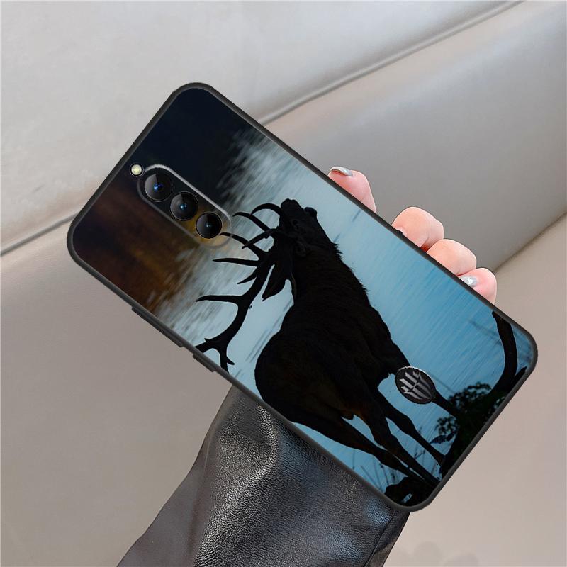 Deer Hunting Camo Case For ZTE Nubia Red Magic 11 10 9 8 8S 9S 10S Pro Plus 6S 7S 6 7 For RedMagic 10 Air Cover