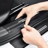 Carbon Fiber Car Door Threshold Sill Protector Trunk Stickers For Leapmotor T03 S01 B10 C11 C10 C16 C01 Car Accessories