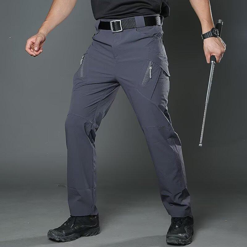 Pantaloni Tattici Leggeri Outdoor ad Asciugatura Rapida – Traspiranti, Impermeabili, Antivento Multi-Tasche