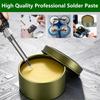 Scatola di plastica Pasta saldante Flusso di colofonia Flusso per saldatura senza piombo Pasta per saldatura di riparazione ferro Stagno per saldatura Olio per saldatura Flusso per saldatura