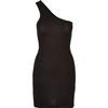 Robe Côtelée À Une Épaule Femme Urban Classics GT - Noir - 4XL