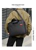 Handheld Crossbody Laptop Briefcase 15.6" - Single Shoulder, Large Capacity, Business Casual Tablet Bag