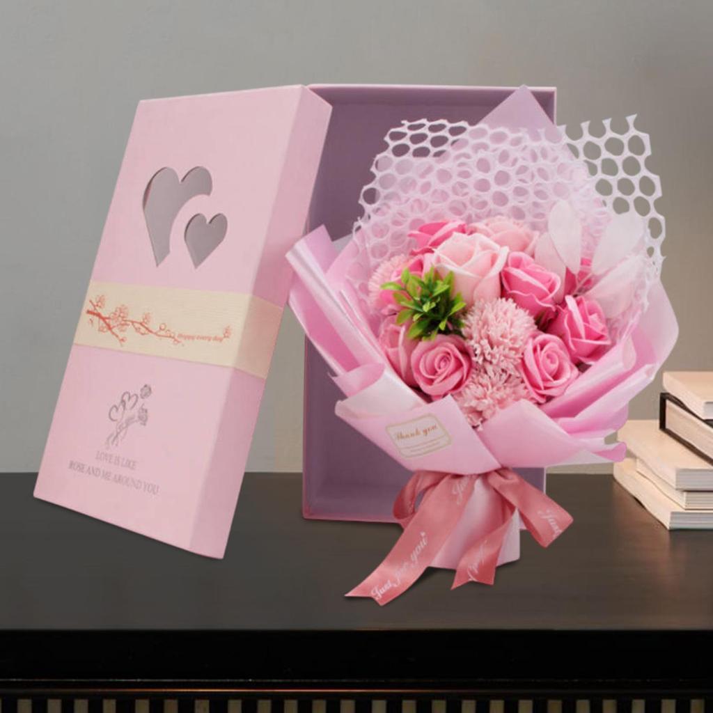 Artificial Bouquet Soap Flower Floral Accessory for Celebration Festival