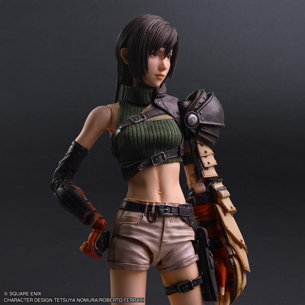 Final Fantasy VII Rebirth Play Arts Kai Yuffie Kisaragi PVC Painted Movable Figure Ver.2