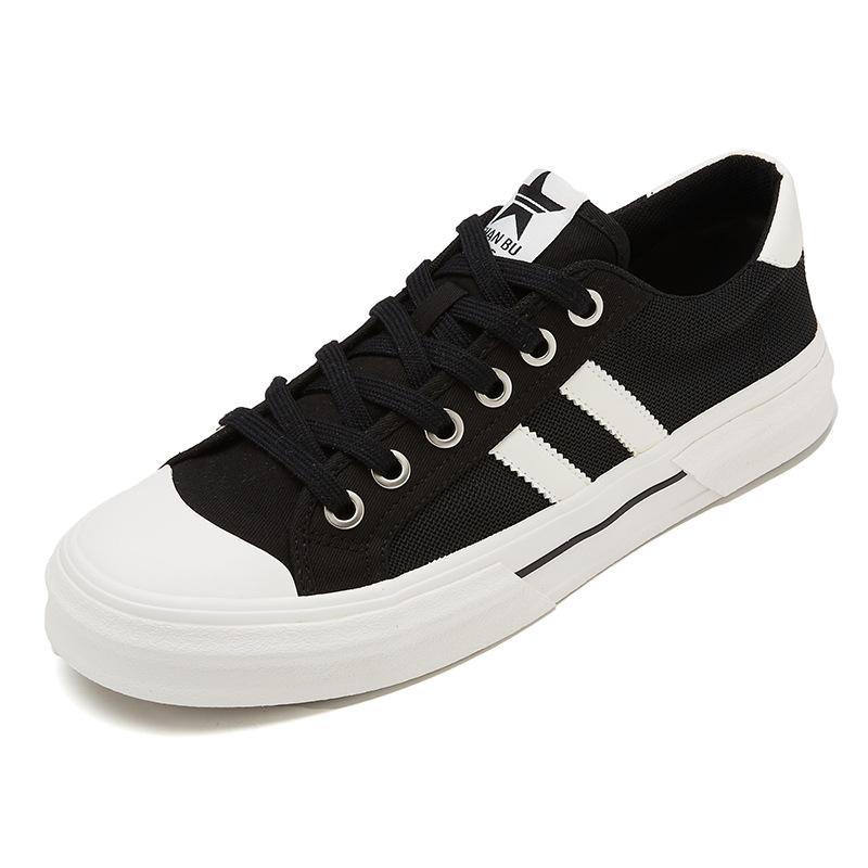 New Summer Men's Shoes Fashionable and Versatile Men's Cloth Shoes Comfortable Mesh Breathable Low Top Casual Shoes