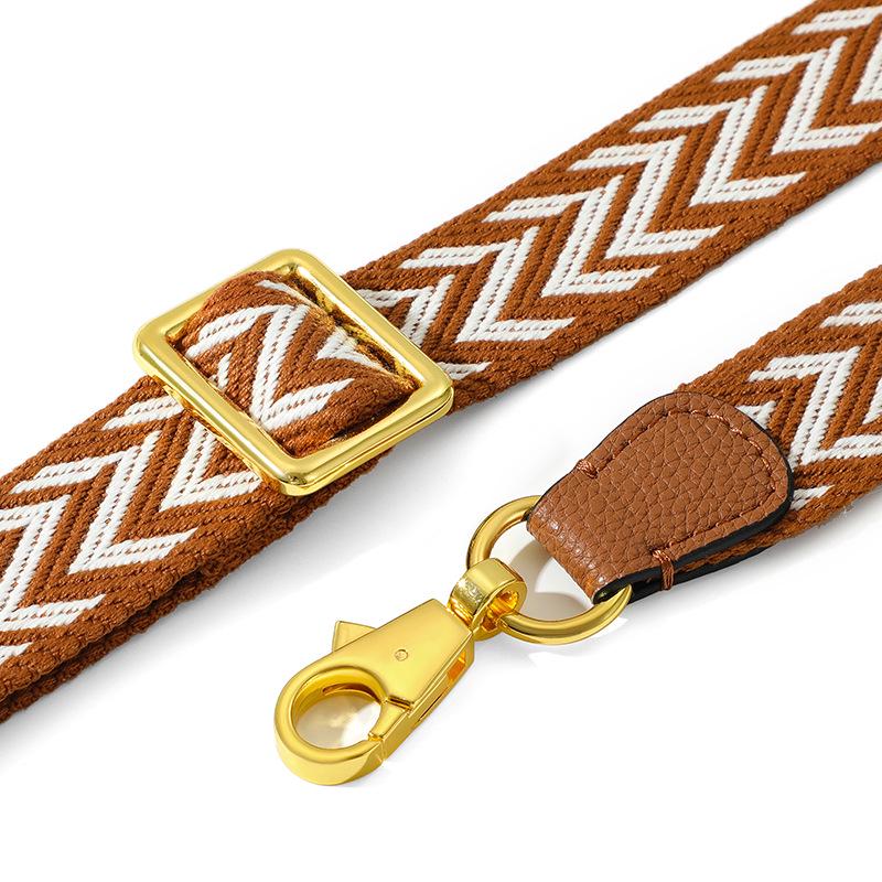 F-26 Twill Canvas Bag Strap: 2.5CM Width, 5CM Adjustable Wide Shoulder Strap for Versatile Suitcase and Bag Accessories