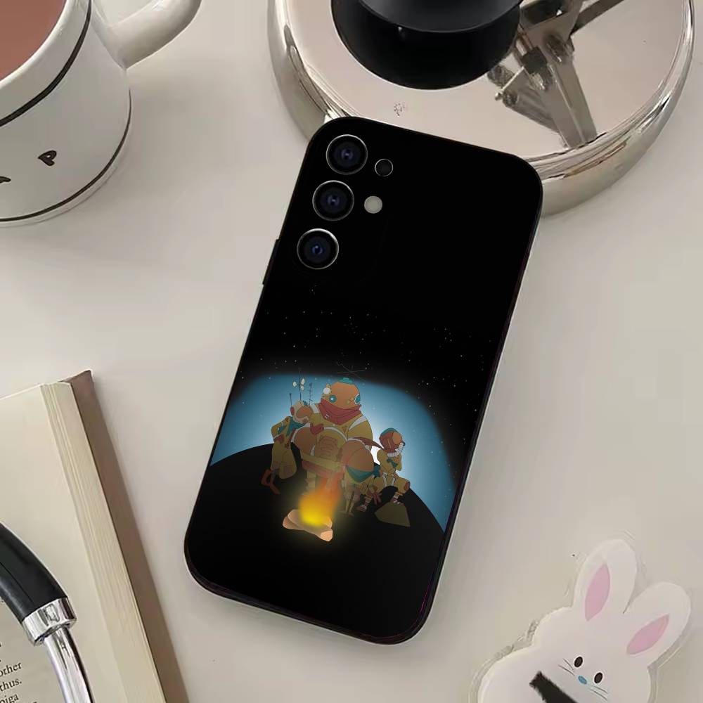 Adventure Game O-Outer W-Wilds Phone Case For Samsung S25,S24,S21,S22,S23,S30,Ultra,S20,Plus,Soft Silicone Black Cover