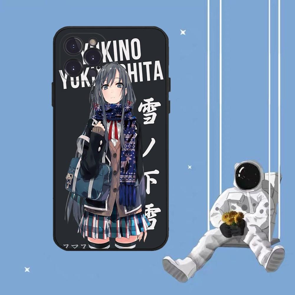 Yukinoshita Yukino OreGairu Phone Case For iPhone 14 11 12 13 Mini Pro XS Max Cover 6 7 8 Plus X XR SE 2020 Funda Shell