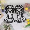 Lantern Shape Plastic Wig Stand 4 Color Wig Head Stand Wig Accessories Hat Cap Holder