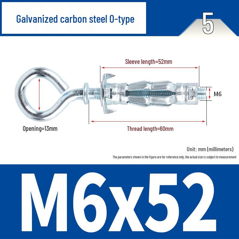 Plastic Petal Nut Expansion Screw for Hollow Sheet Metal - Fixed Lantern Rivet Expansion Bolt