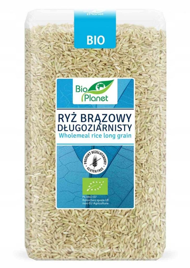 GLUTEN-FREE LONG-GRAIN BROWN RICE ORGANIC 1 kg - BIO PLANET