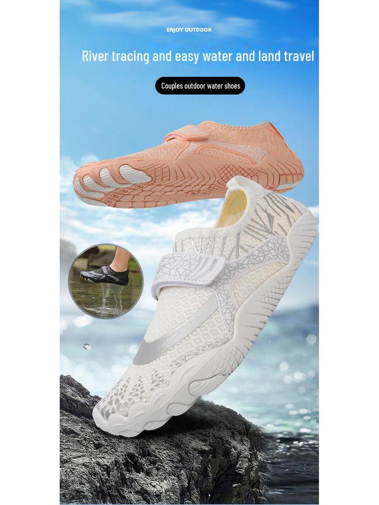 Amphibische, rutschfeste Fluss-Wanderschuhe – atmungsaktive, schnelltrocknende Wasserschuhe für Männer und Frauen, perfekt für den Strand, zum Angeln und Schwimmen.