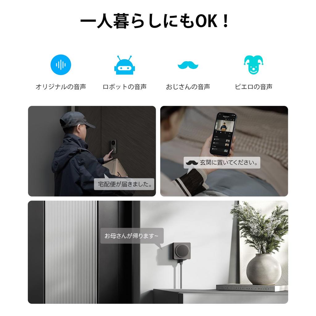 Aqara Wireless No Installation Alexa Smartphone Aqara Video IPX3 Google Motion Wired Dual Family Security Intercom, Required, G4, Compatible, Camera,