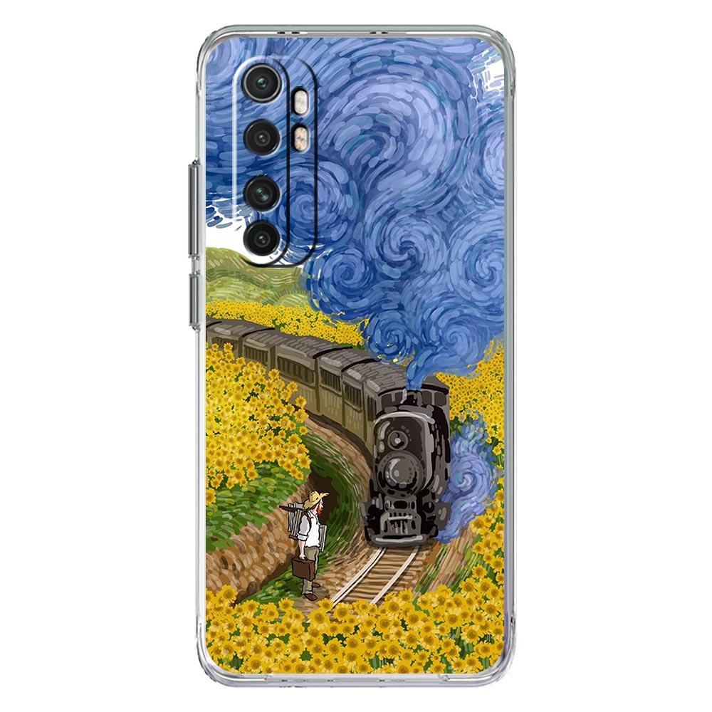 Art Aesthetic Vincent Van Gogh Starry For Xiaomi Poco X3 NFC F3 M3 X4 X5 Pro 5G Phone Case Mi 11 Lite Ultra 11T 11X 12 11i Cover