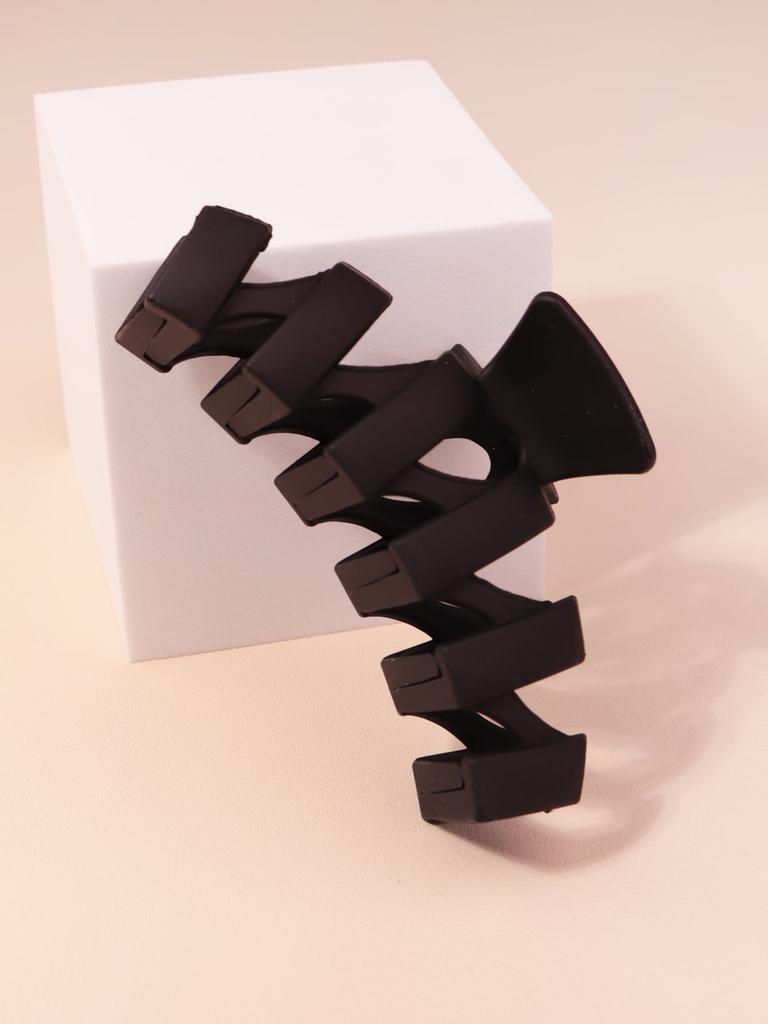 1 piece suitable for long hair anti slip matte delicate hair clip, matte black hair clip For Hair Accessories
