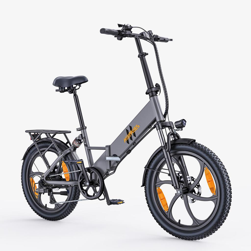Hillmiles Mile 2 Skládací elektrické kolo pro městské dojíždění Baterie 36V13Ah Motor 250W Maximální zatížení 150KG 20palcová kola E-kolo pro dospělé