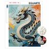 Dragon Pearl Kit 5D DIY Round Rhinestone Art Craft for Adults Home Wall Decoration Beginner Friendly Frameless Design