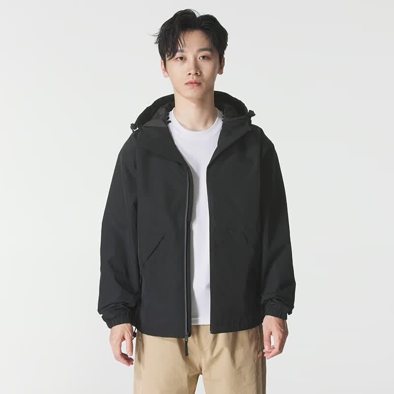Timberland Men s Hooded Urban Outdoor Woven Jacket A69PU001 S