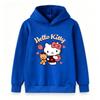 Cute Cartoon Strawberry Bear Print Kids Hoodie, Soft Casual Long Sleeve Pullover Sweatshirt for Boys Girls, Lovely Heart Pattern Daily Wear Tops for C