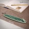 Ceramic Sandalwood Incense Holder and Burner - Office and Home Ornament Tool.