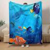 1pc,Finding Nemo Ocean Adventure Throw Blanket Soft & Cozy Coverlet for Home Decor, Couch, Travel