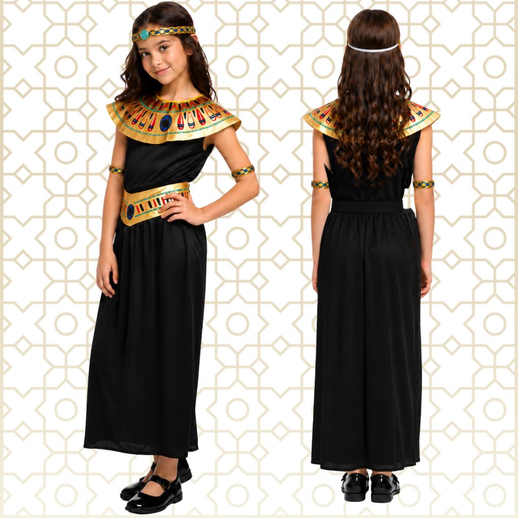 Costume dress Egyptian goddess Cleopatra Egyptian princess 122 128 134 J III 4 b J IV 10 c