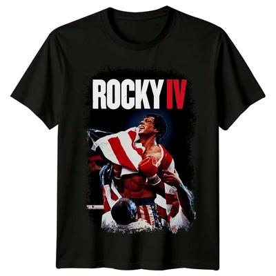 Rocky IV (1985) T-shirt unisexe inspiré des affiches de films rétro années 80