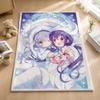 Anime I-Is the Order a Rabbit Throw Blankets Soft Warm Flannel Blanket Bedding for Bed Living Room Home Sofa