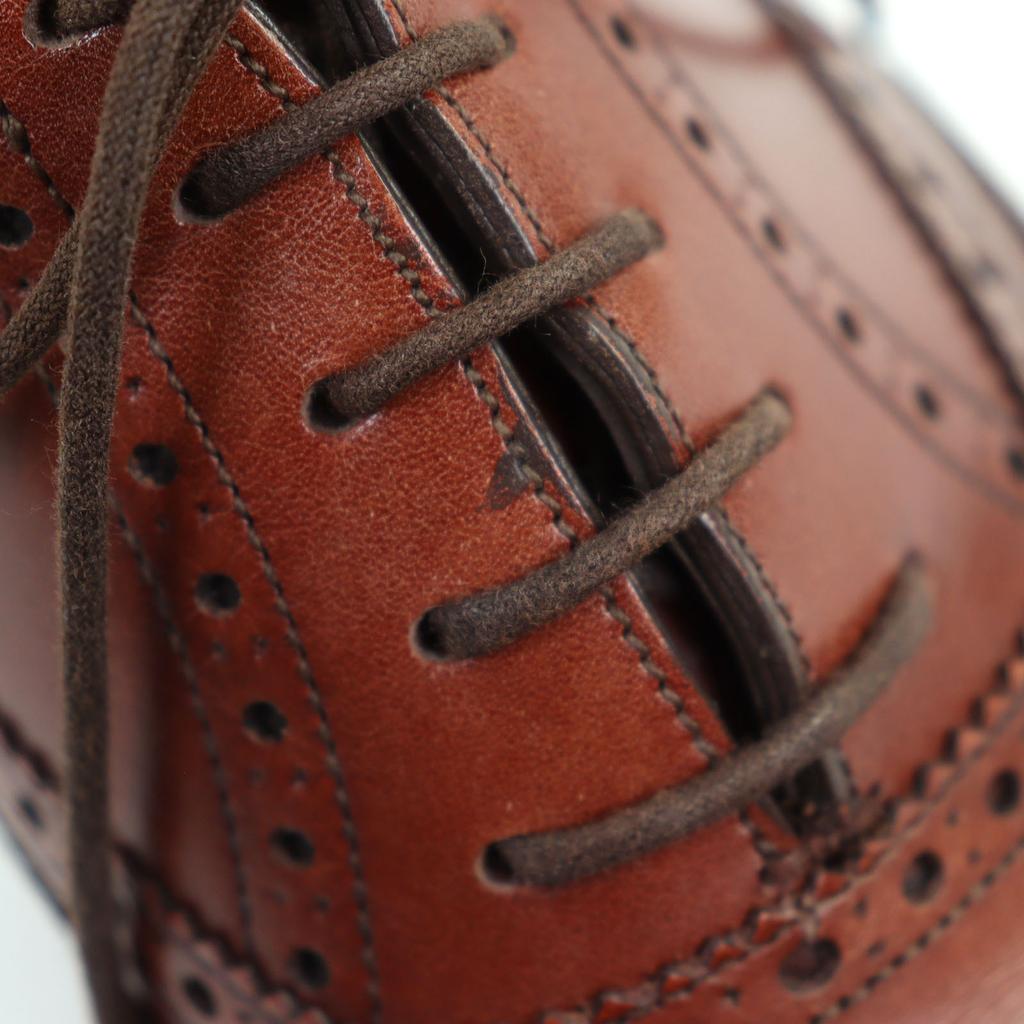 Great GAZIANO&GIRLING Leather shoes Brown leather mens Used