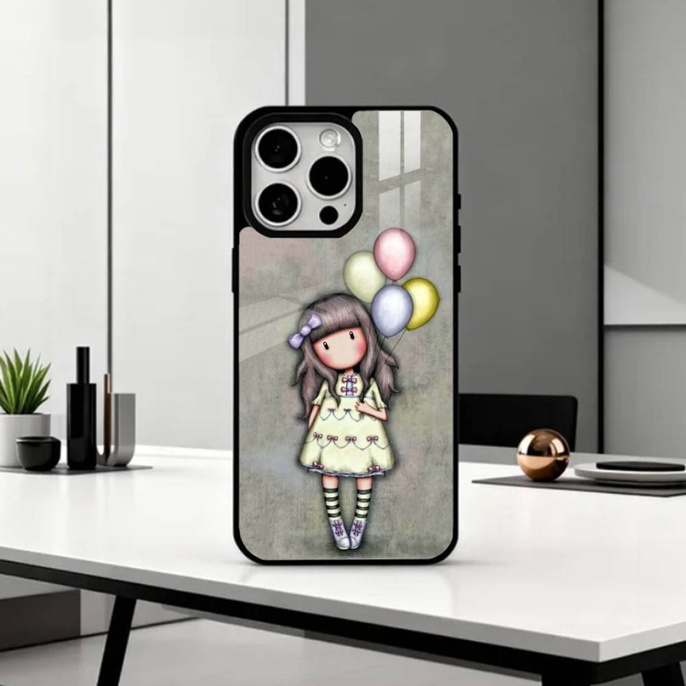 L-Lovely S-Santoro G-Gorjuss S-Series Phone Case For iPhone17,16,15,14,13,12,11,Pro Max Magnetic For Magsafe Wireless Charging