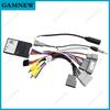 Gamnew Car 16pin Audio Wiring Harness With Canbus BOX For Honda CRV 2.4L Stereo Installation Wire Adapter