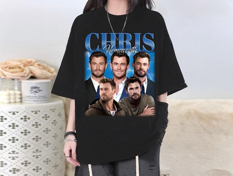 Chris Hemsworth Unisex Chris Hemsworth Fans Gift Tee New Movie Tshirt Vintage Tshirt