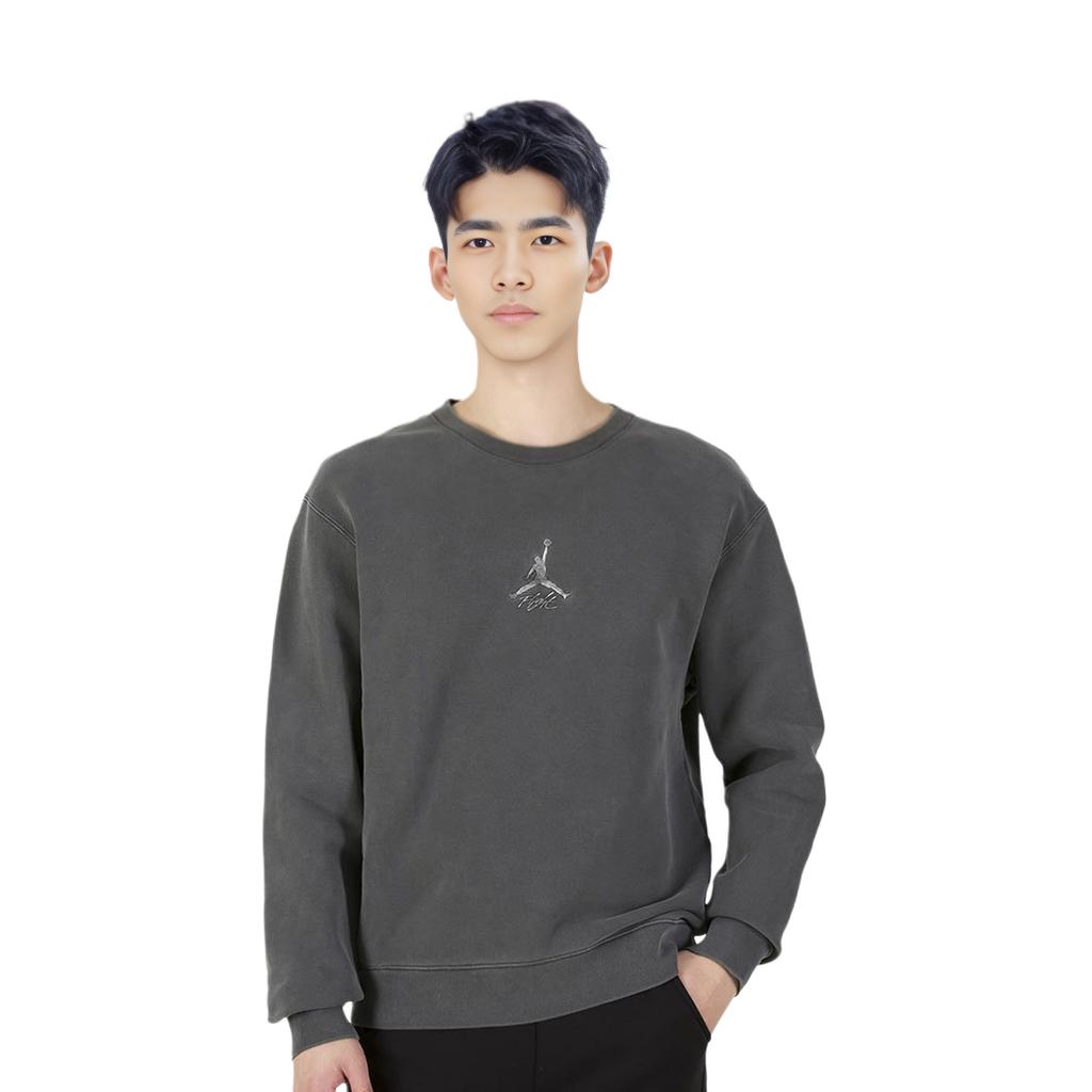 Jordan Sweatshirt Fall Men's Gray DO2308-011