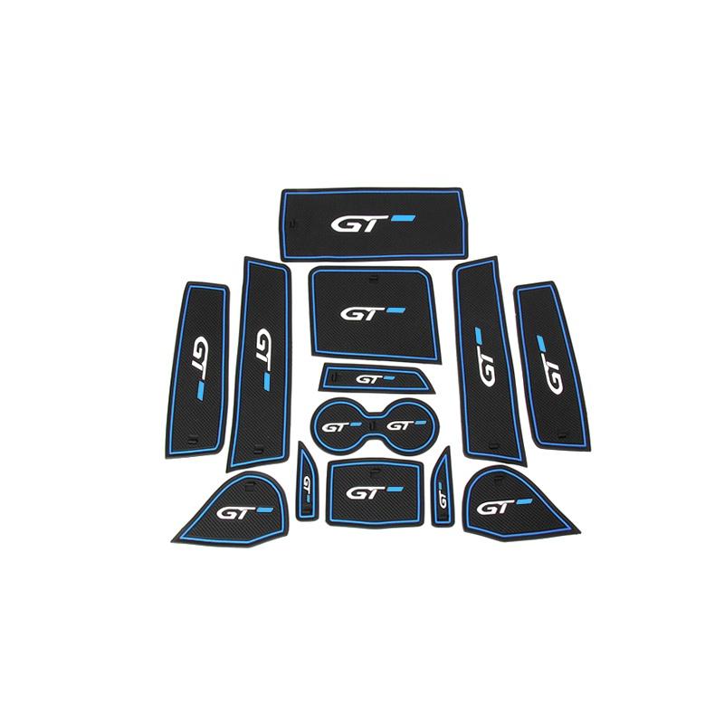 

Для P/eugeot 3008 3008GT 5008 5008GT LHD 2017 2018 аксессуары для интерьера автомобиля коврик с держателем стакана для воды 13 шт.