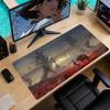 Wo Winde auf Mauspad treffen Gaming Büro Zubehör Mauspad Großes Spiel Tastatur Overlock Rutschfeste Schreibtischmatte DIY