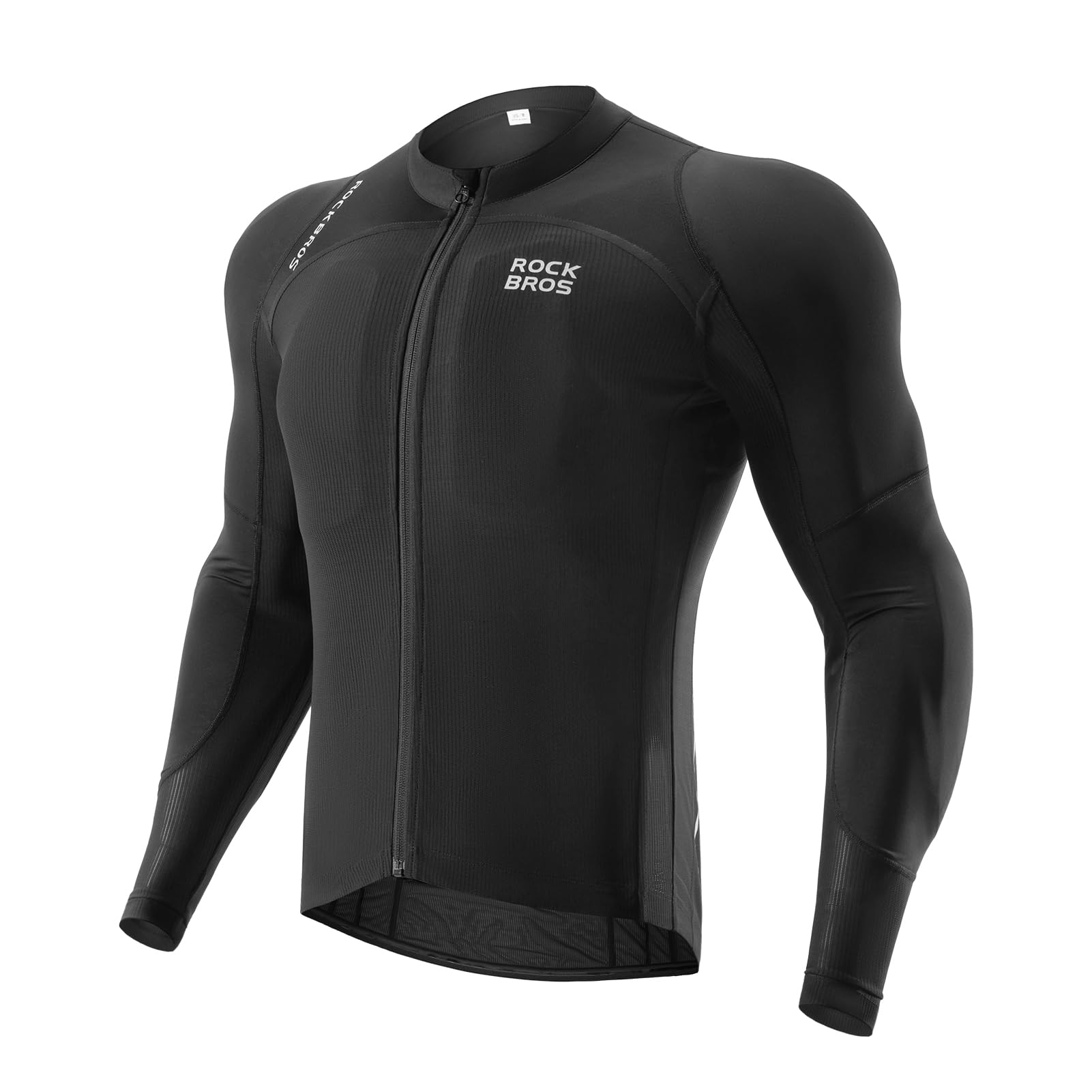 

ROCKBROS EN1621 Motorcycle Jacket Protector, Summer, Mesh, Inner Protector, CE Standard, Chest, Shoulder, Elbow, 2XL-3XL чёрный