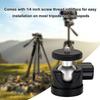   Desktop Phone Tripod   Head with 360 Degree Rotation for Camera and LED Light
