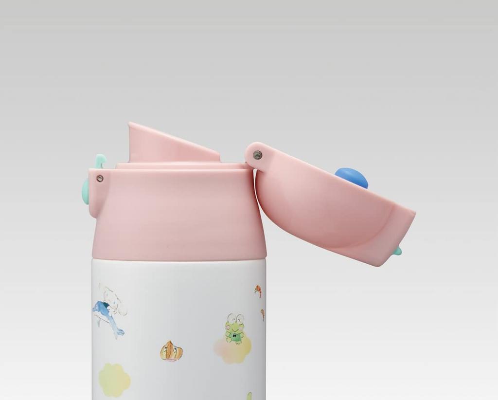 Skater Mug Insulated Stainless Steel Water Sanrio Characters X Akiko Sanrio Bottle, 360ml, Bottle, Obuchi, SDPC4-A