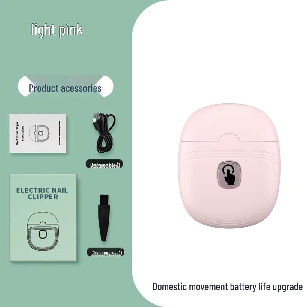 Coupe-ongles et lime électriques automatiques pour un usage domestique - Sûrs pour les enfants et les personnes âgées