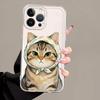 Cartoon Cat Soft Phone Cover Case for iPhone 17 Pro Max Air 7 8 16 11 14 Plus XS Max XR 12 Mini 15 13 Pro