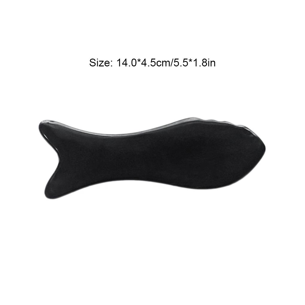 Scrapping Plate Fish Shaped Skin Massage Tools Neck Back Full Body Physical Massager for Personal Care