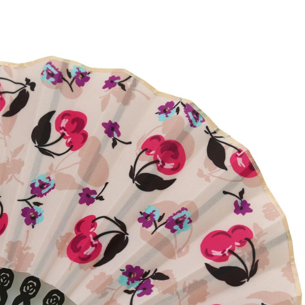 fan storage Cherry [ANNA SUI] Anna SuiFolding (with case) (beige) 001854-0001-01