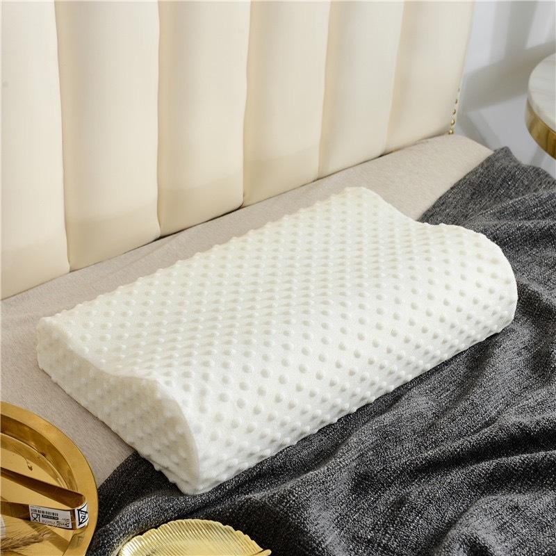 Memory Foam Side Sleeping Pillow Orthopedic Curve Neck Support Relieve Neck Shoulder Pain Ergonomic Cervical Support