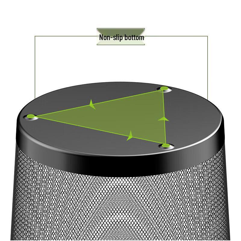 Xunhuo Office Metal Mesh Waste Bin
