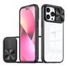 The extraordinary charm armor is suitable for iPhone16Promax magnetic mobile phone case, Apple 15 two-color anti-drop window protective case.