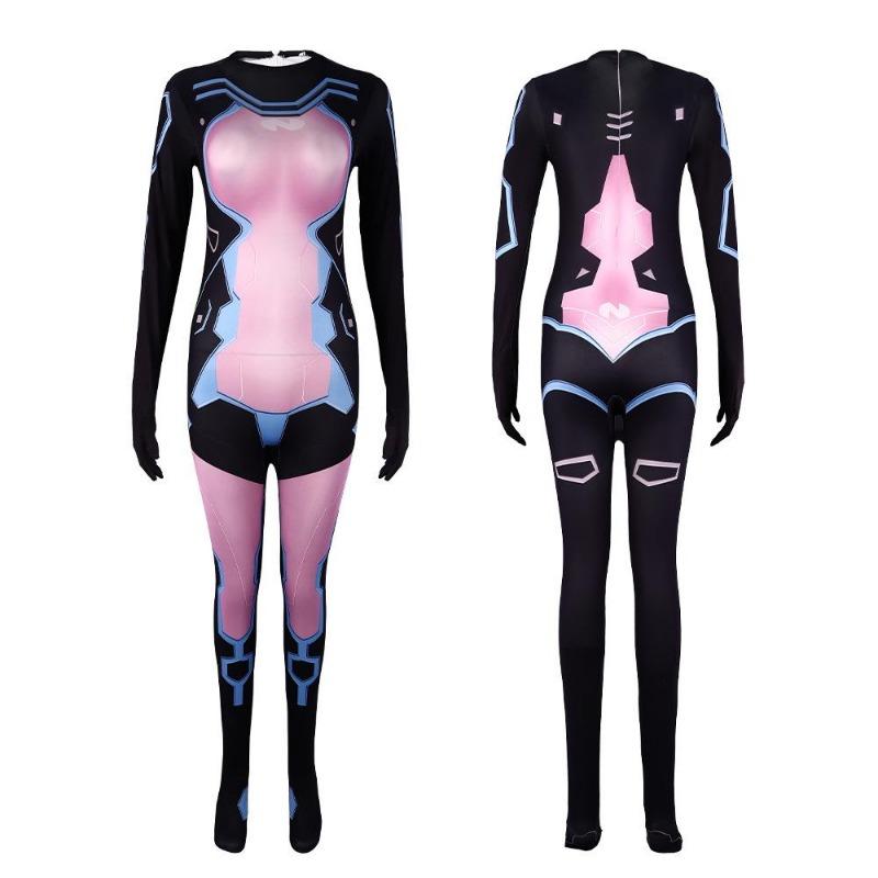 

Костюм для косплея персонажей аниме на Хэллоуин Dva Da Ji Zero Two02 Смотреть Kyana Ayanami Rei Cos Gospel Warrior. XS（150-155）