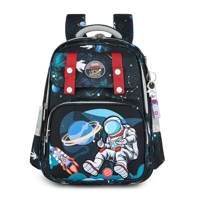 Adorable Cartoon Unisex Kids Backpack For Elementary School Oxford Cloth